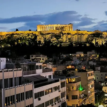 Apartment Top-floor With Stunning Views Of The Parthenon Athens